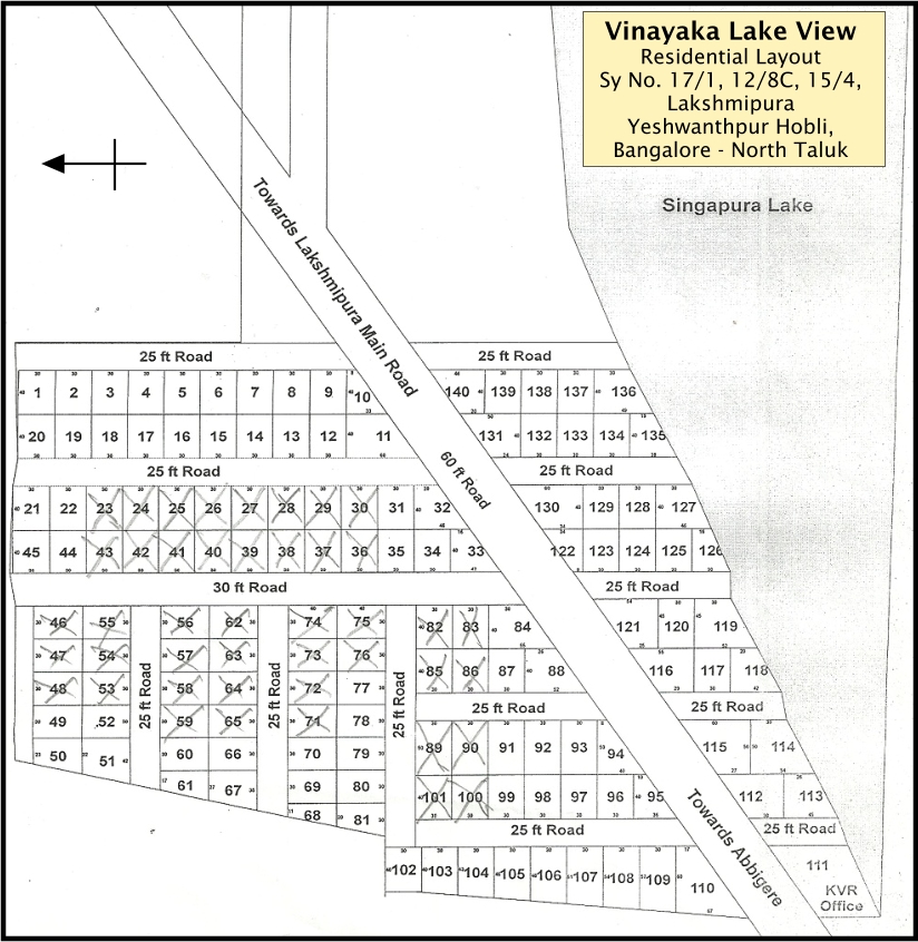 Residential Plots in Bangalore for sale BDA